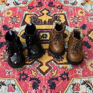 2 pairs of little babe boots 🥾